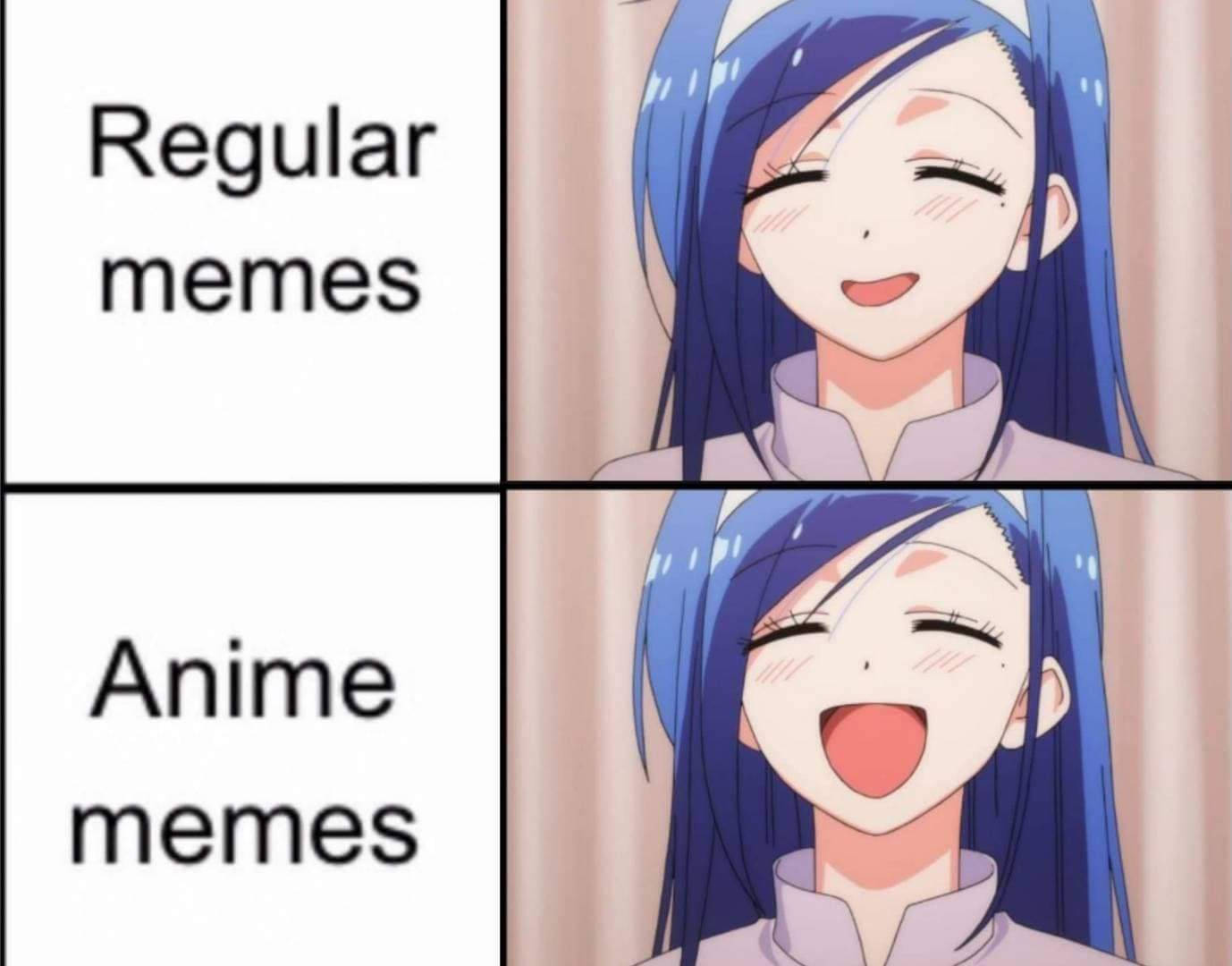Anime Meme Vs. Regular Meme Wallpaper
