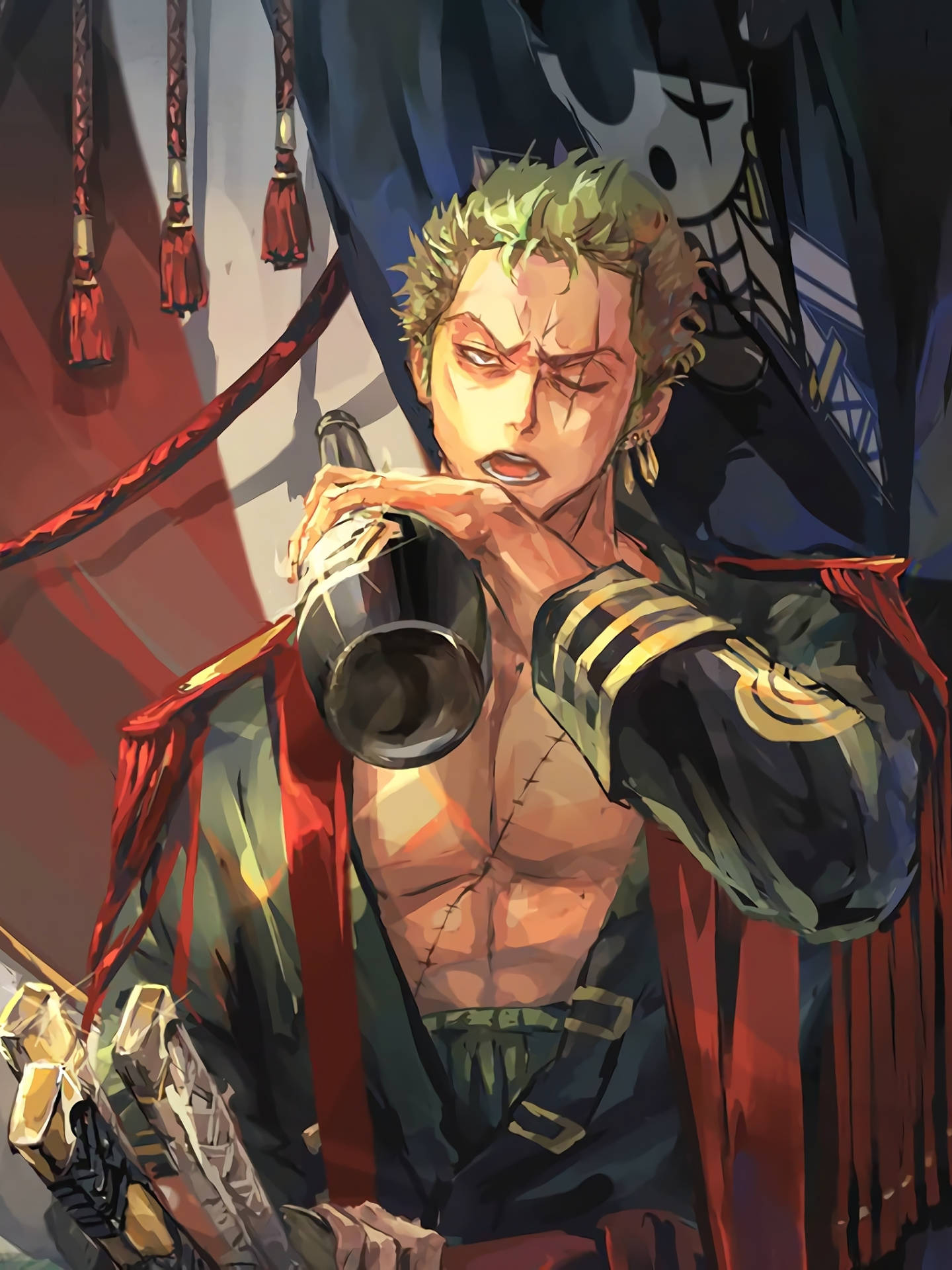 Download free Anime Profile Picture Of Roronoa Zoro Wallpaper -  MrWallpaper.com