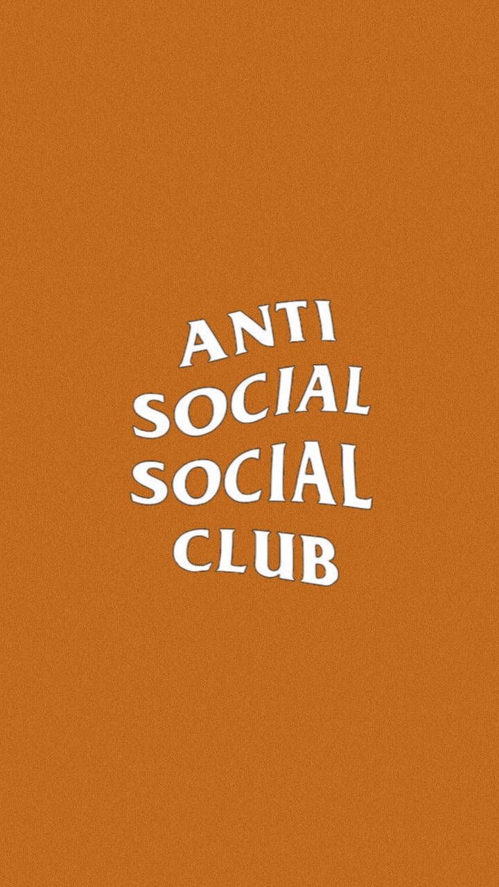 Anti Social Social Club Orange Wallpaper