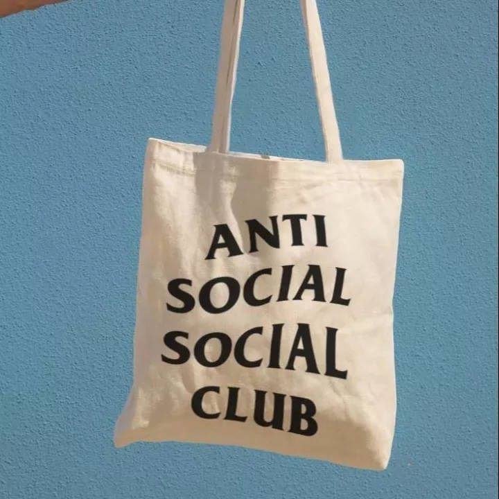 Anti Social Social Club Tote Bag Wallpaper