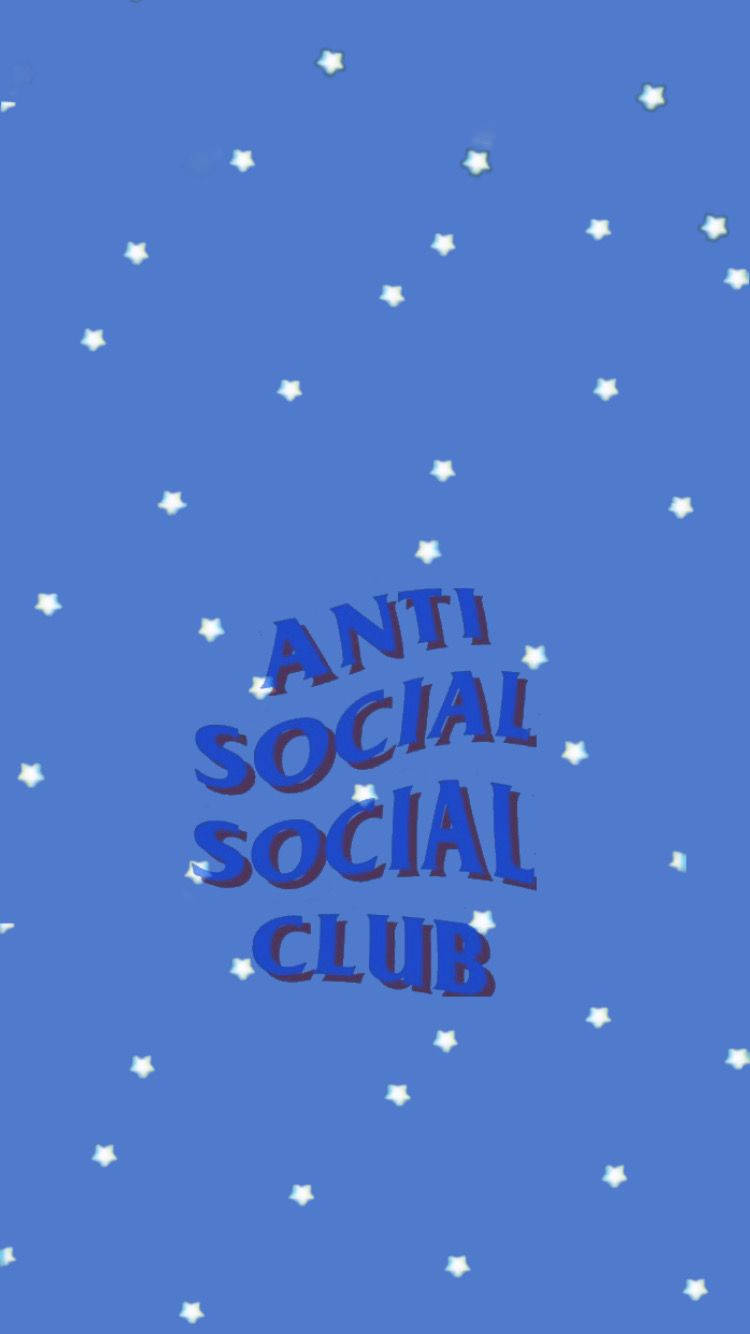 Anti Social Social Club White Stars Wallpaper