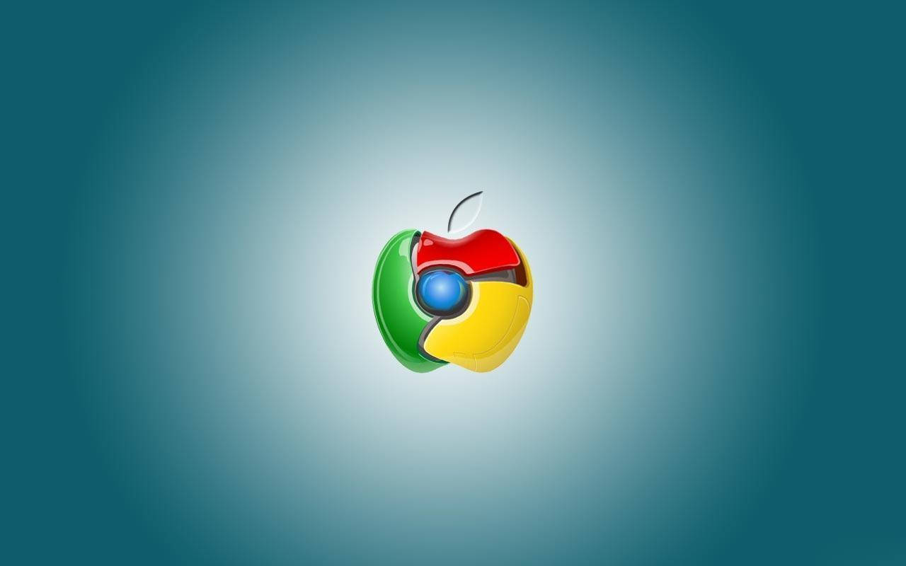 Apple Google Chrome Icon Wallpaper