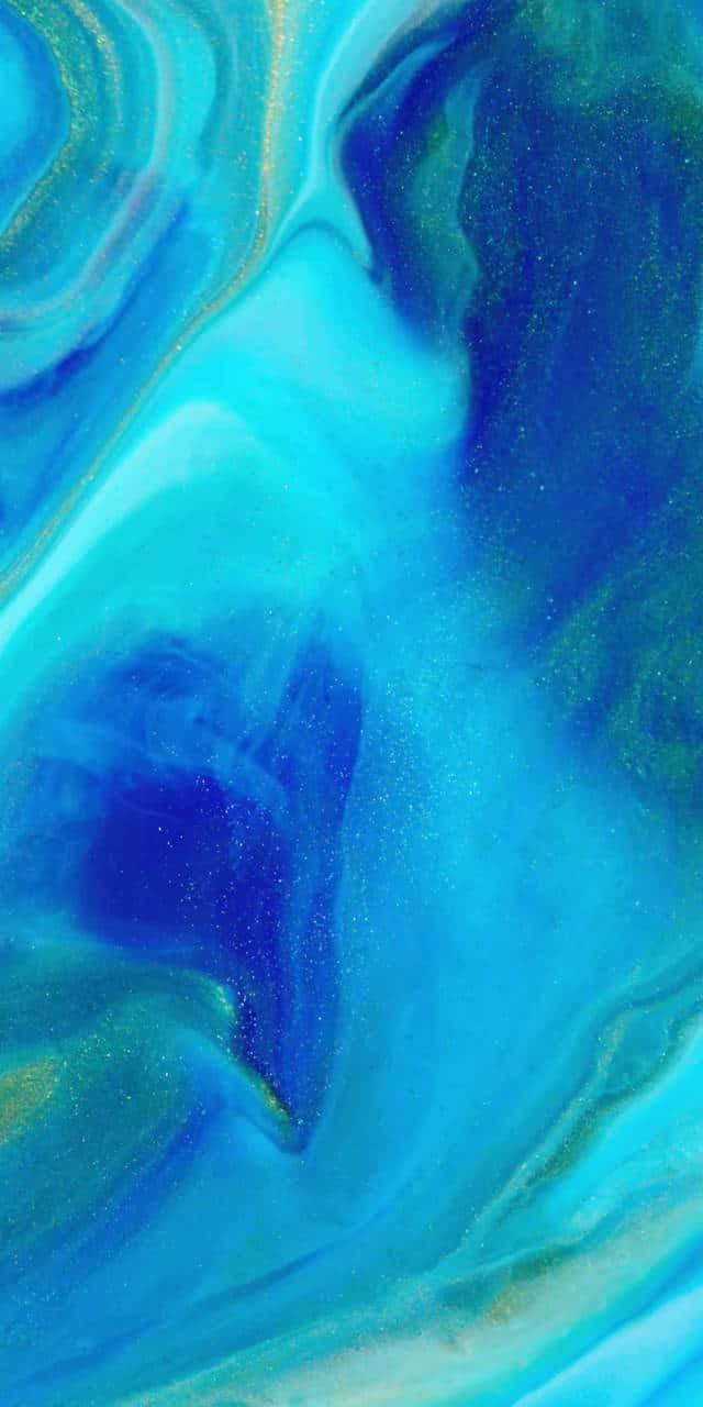 Apple Iphone X Blue Dense Wallpaper