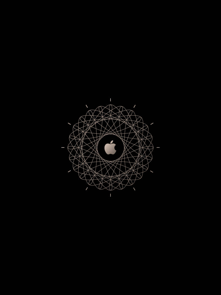 Apple Spirograph Ipad Mini Wallpaper