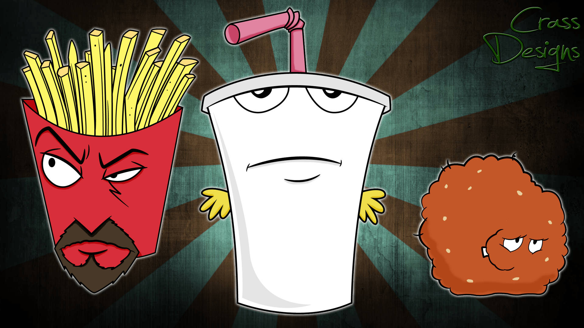 Colored Master Shake Meatwad by Venom-2010 on DeviantArt