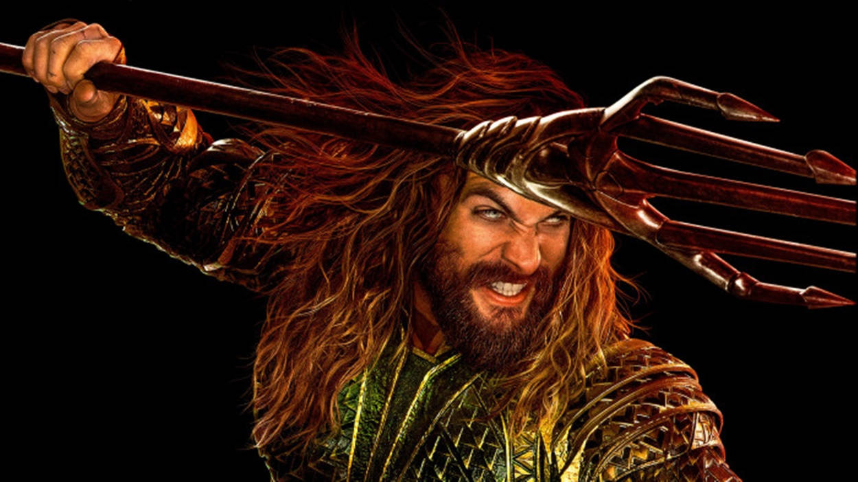 Aquaman Attacking Movie Wallpaper