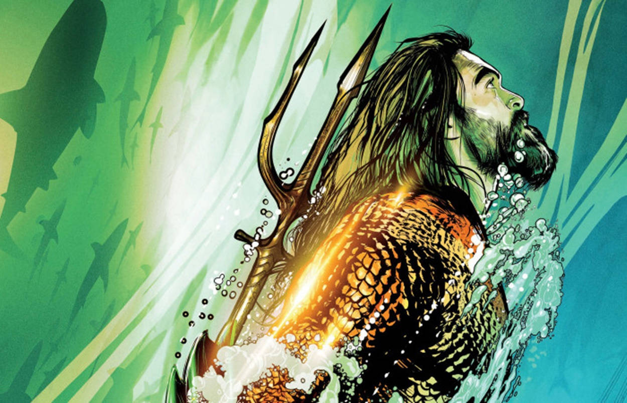 Aquaman Comic Art Movie Wallpaper