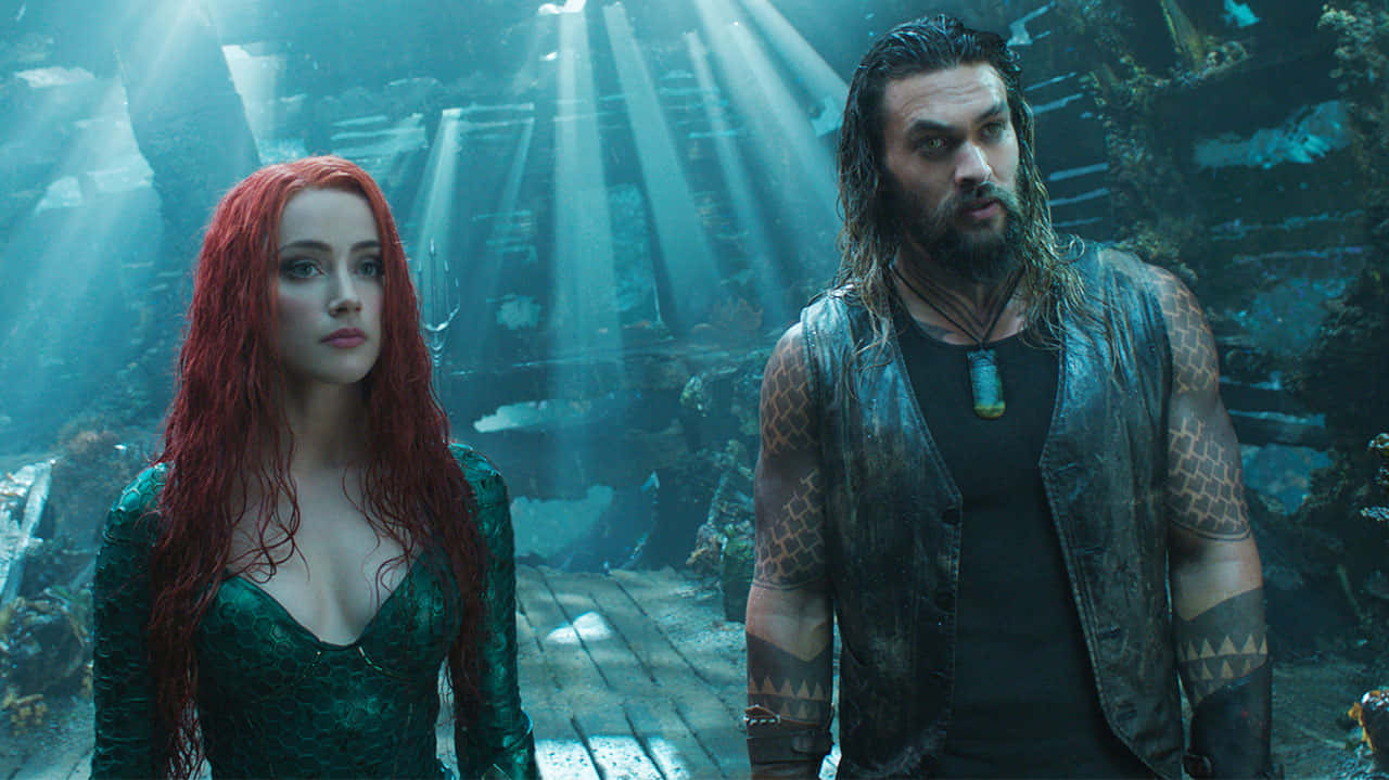 Aquaman With Mera Movie Wallpaper