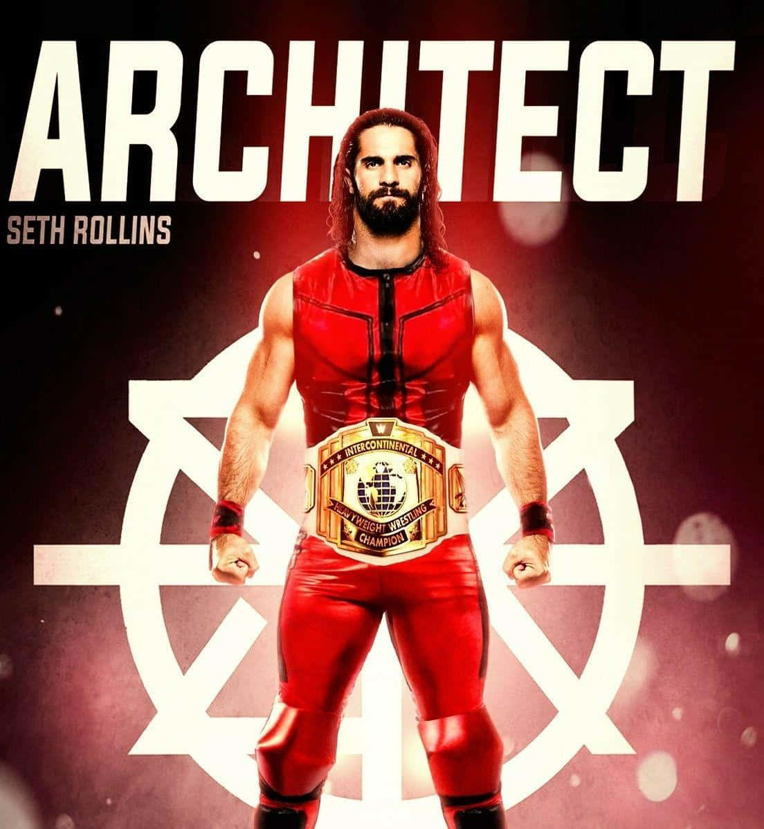 Architect Wrestler Seth Rollins Wallpaper