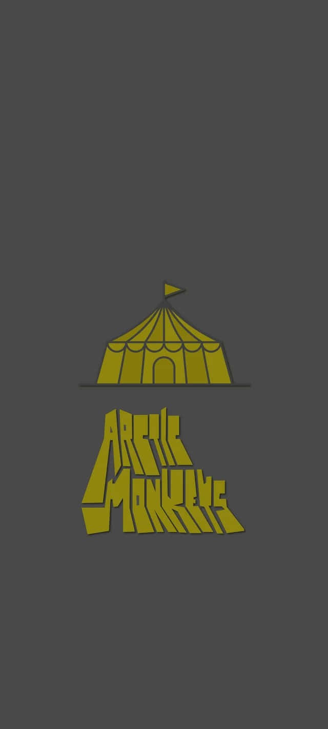 Arctic Monkeys Circus Tent Logo Wallpaper