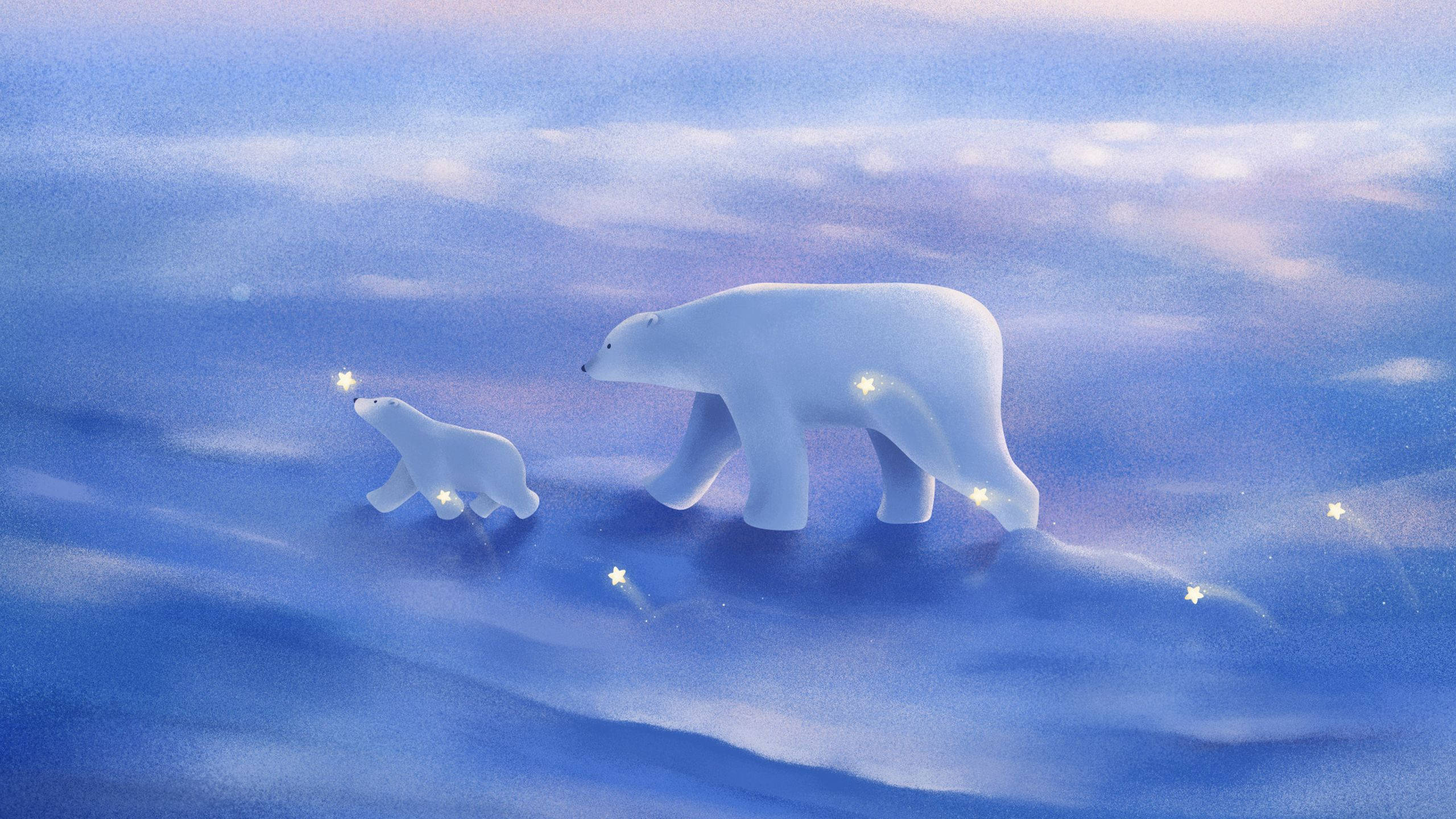 Arctic Polar Bears Wallpaper