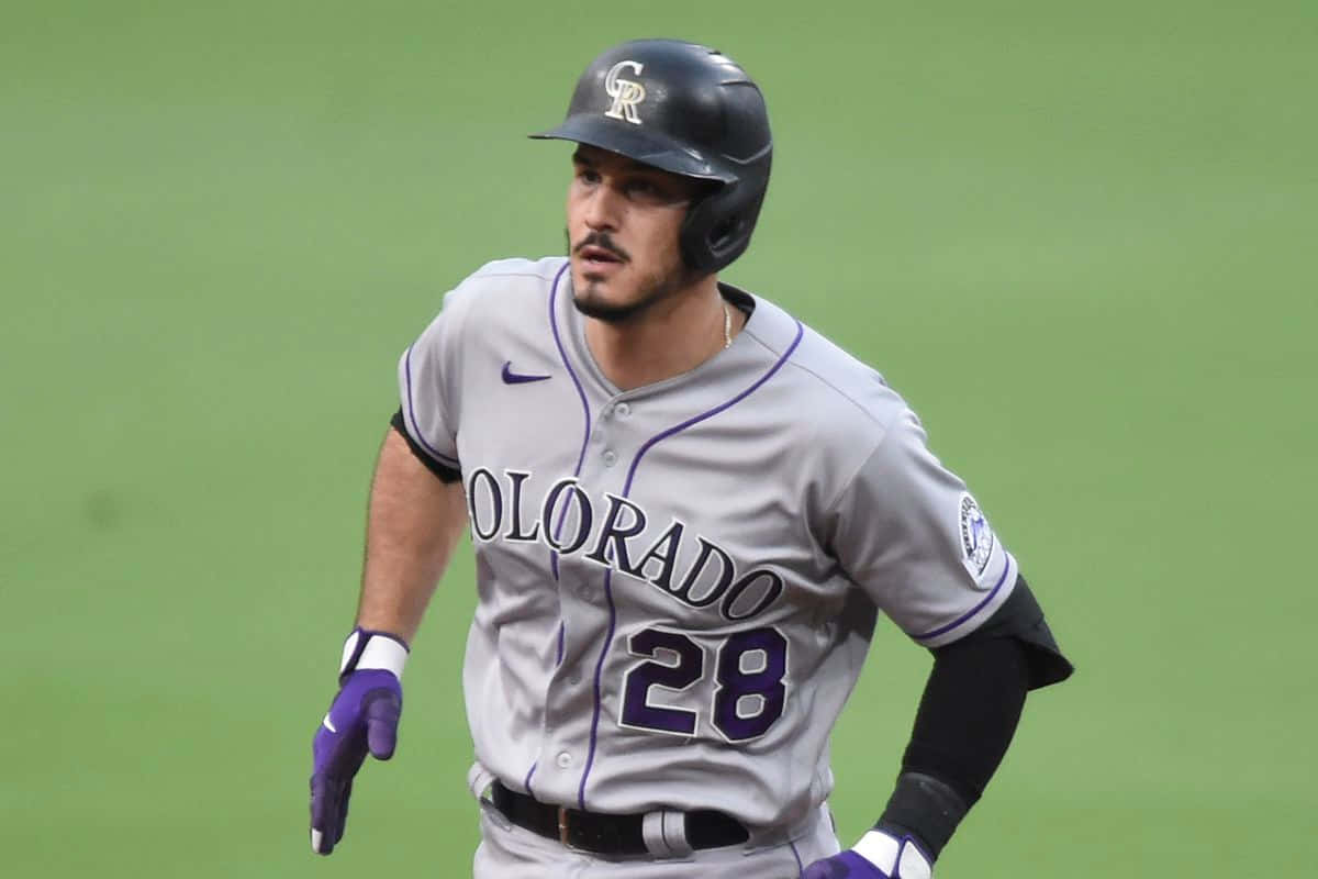 Arenado Colorado Rockies Baseball Player Wallpaper