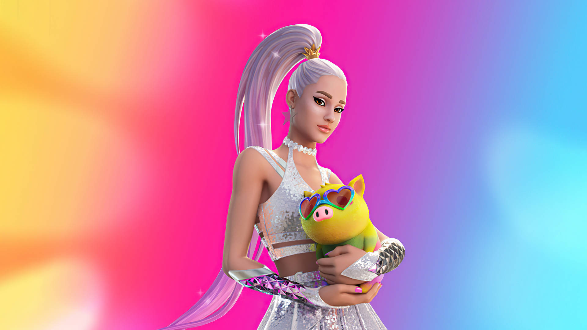 Download free Ariana Grande Skin Fortnite Ipad Wallpaper - MrWallpaper.com