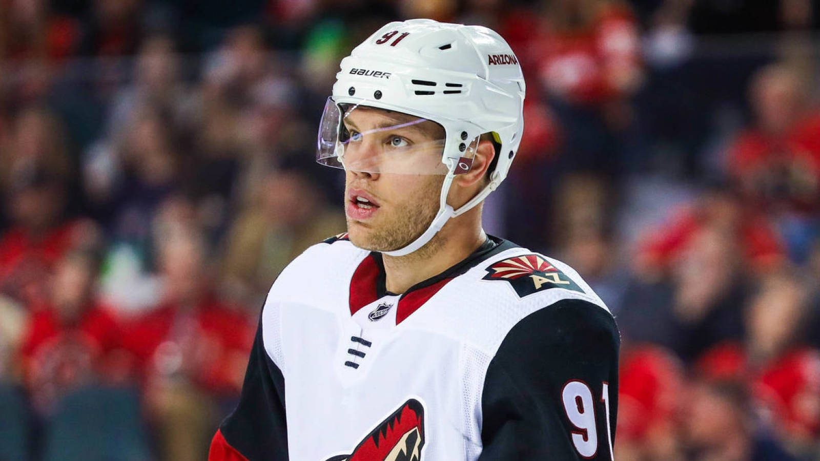 Arizona Coyotes Player Taylor Hall Wallpaper