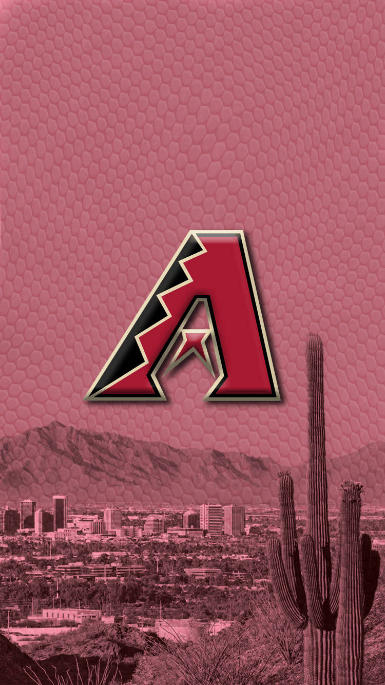 Arizona Diamondbacks Pink Logo Wallpaper