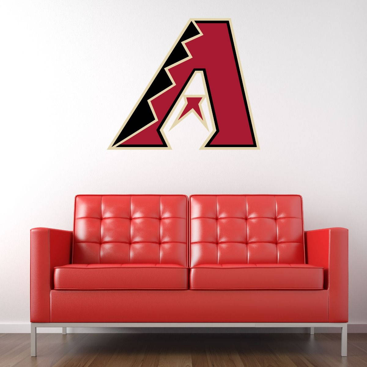 Arizona Diamondbacks With Red Sofa Wallpaper