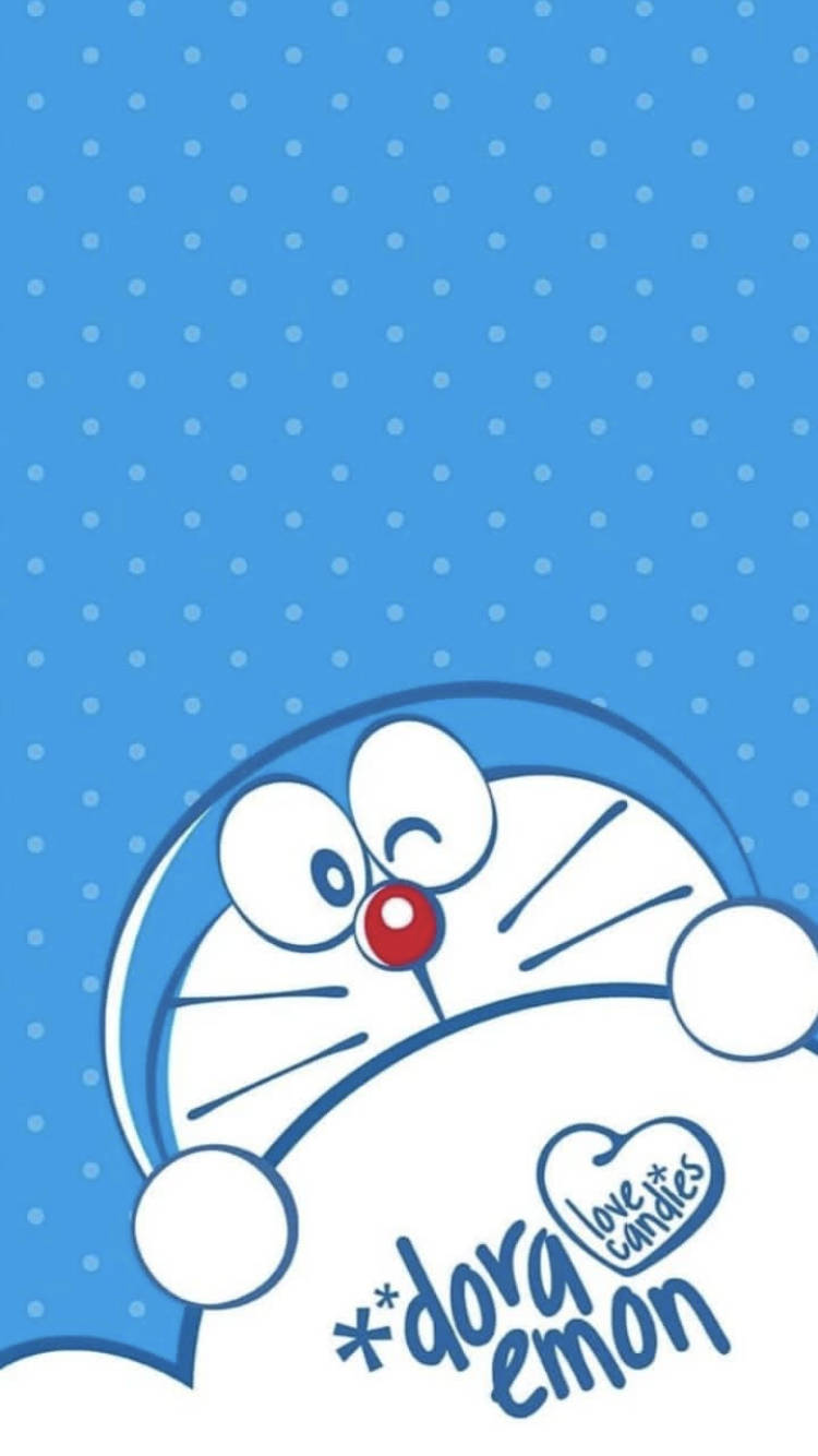 Artistic Doraemon Iphone Digital Art Wallpaper