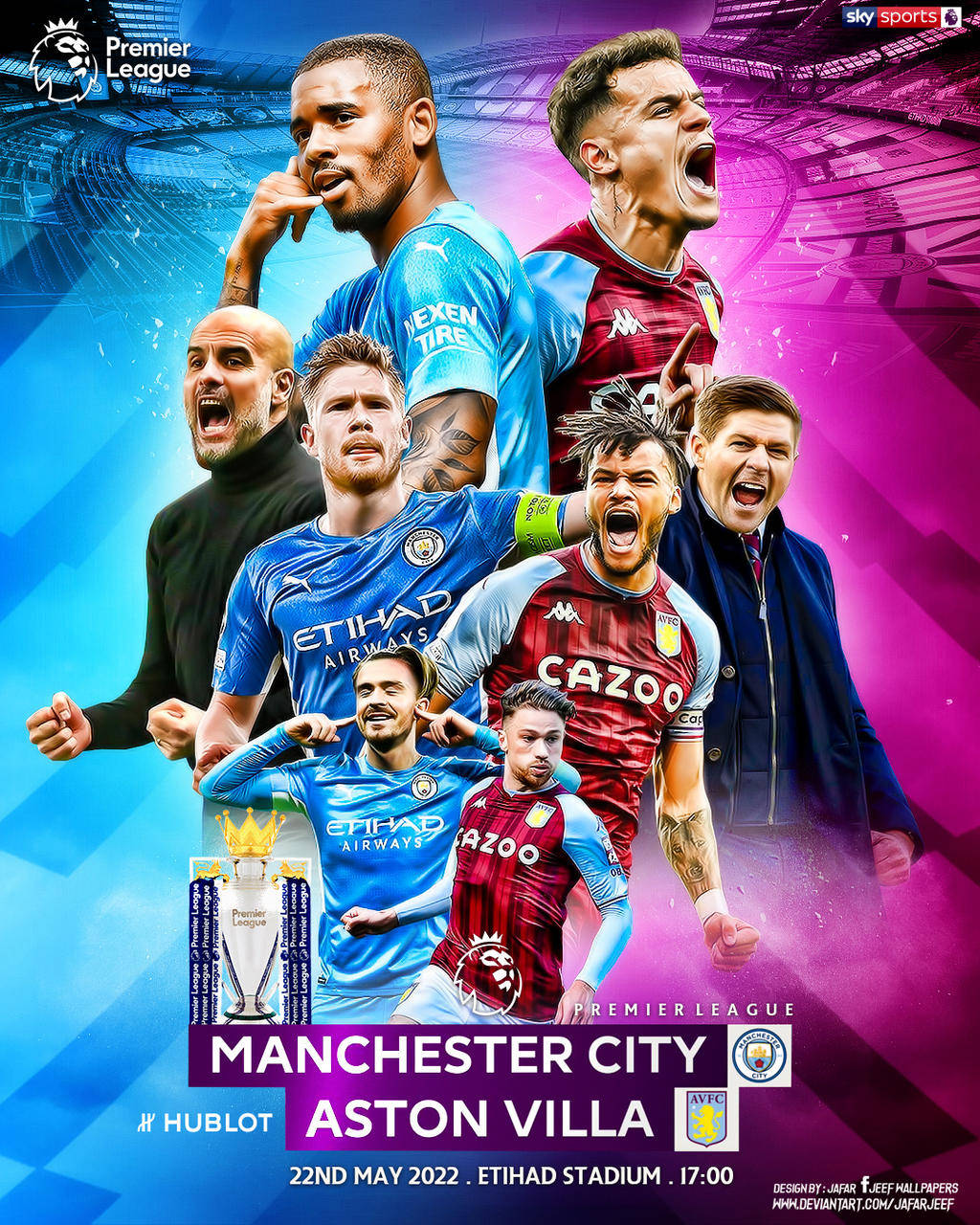 Aston Villa Fc Versus Manchester City Wallpaper