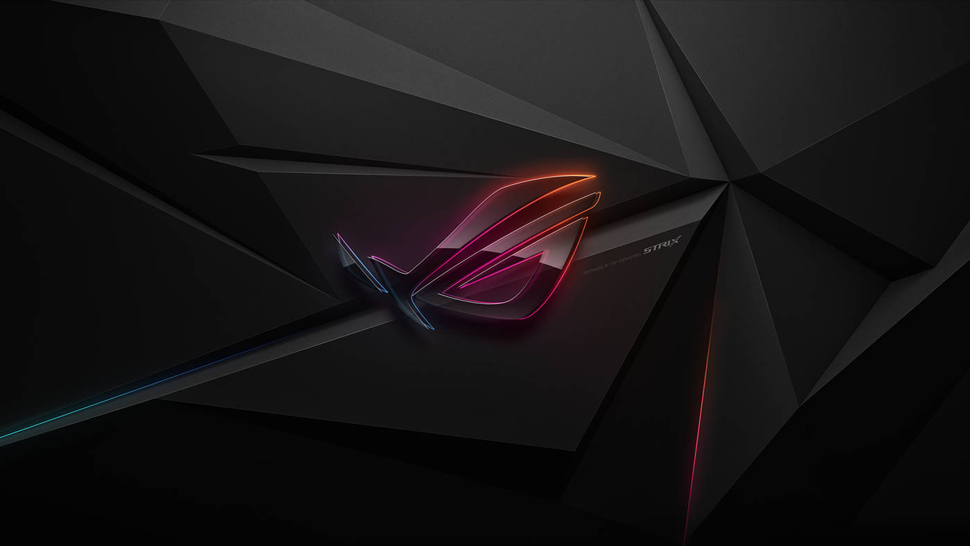 Asus Neon Rog Logo Wallpaper