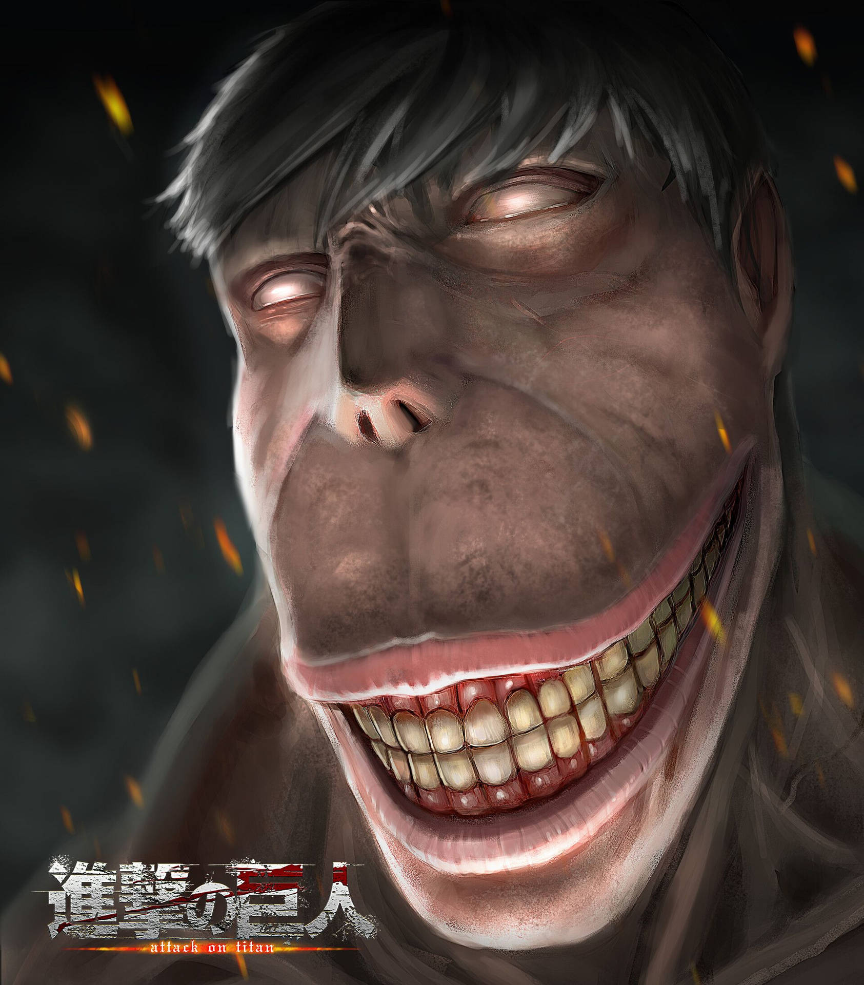 Download free Attack On Titan Cart Titan Wallpaper - MrWallpaper.com