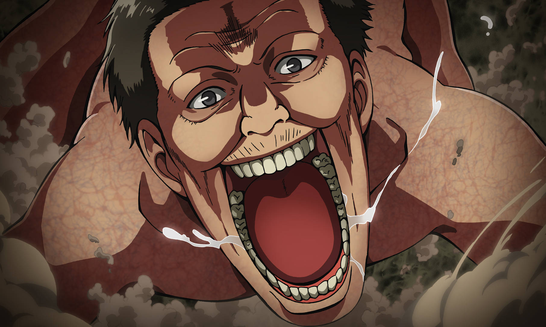 Attack On Titan Mouth Wallpaper