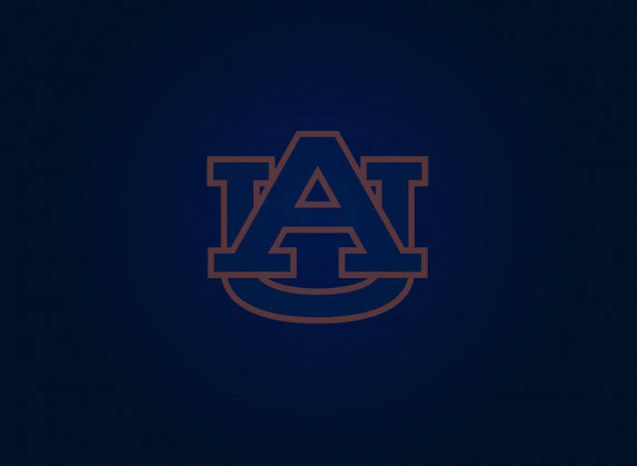 Auburn Football Dark Blue Backdrop Wallpaper