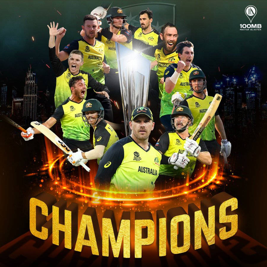Australia Cricket Championship Poster Wallpaper