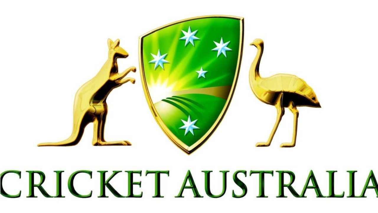 Australia Cricket Fancy Gold Logo Wallpaper