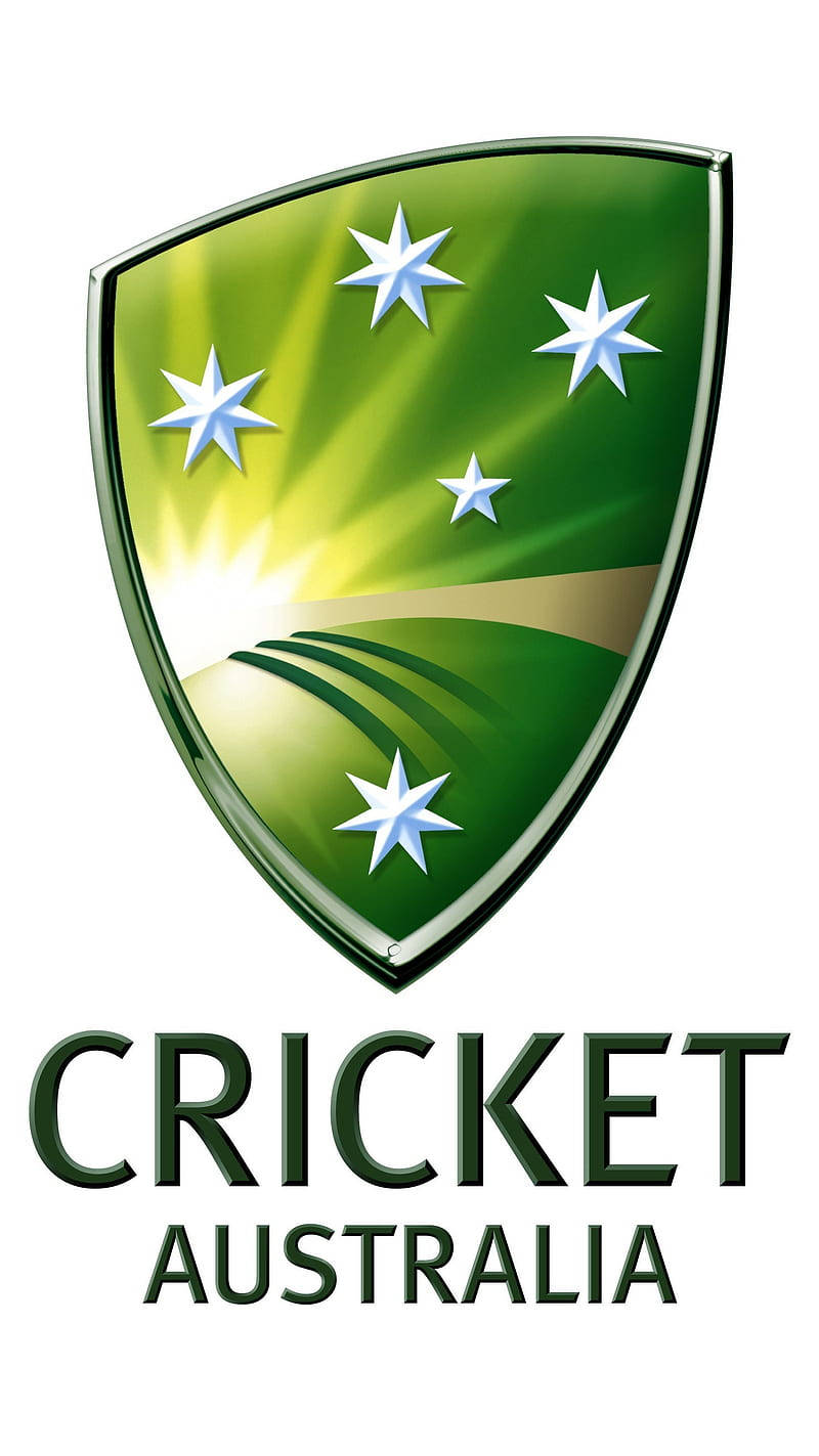 Australia Cricket Green Logo Wallpaper