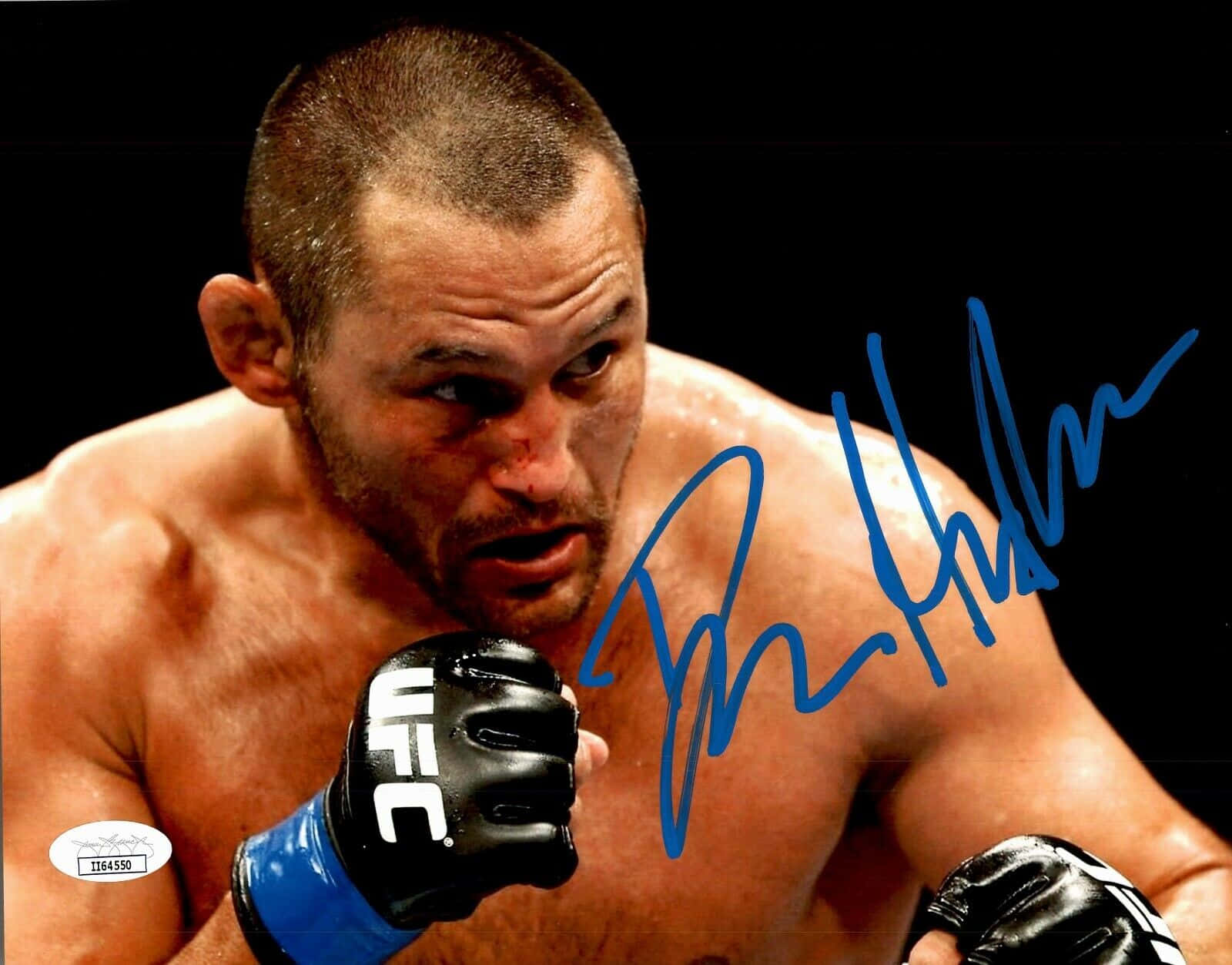 Autograph Photo Of Dan Henderson Wallpaper