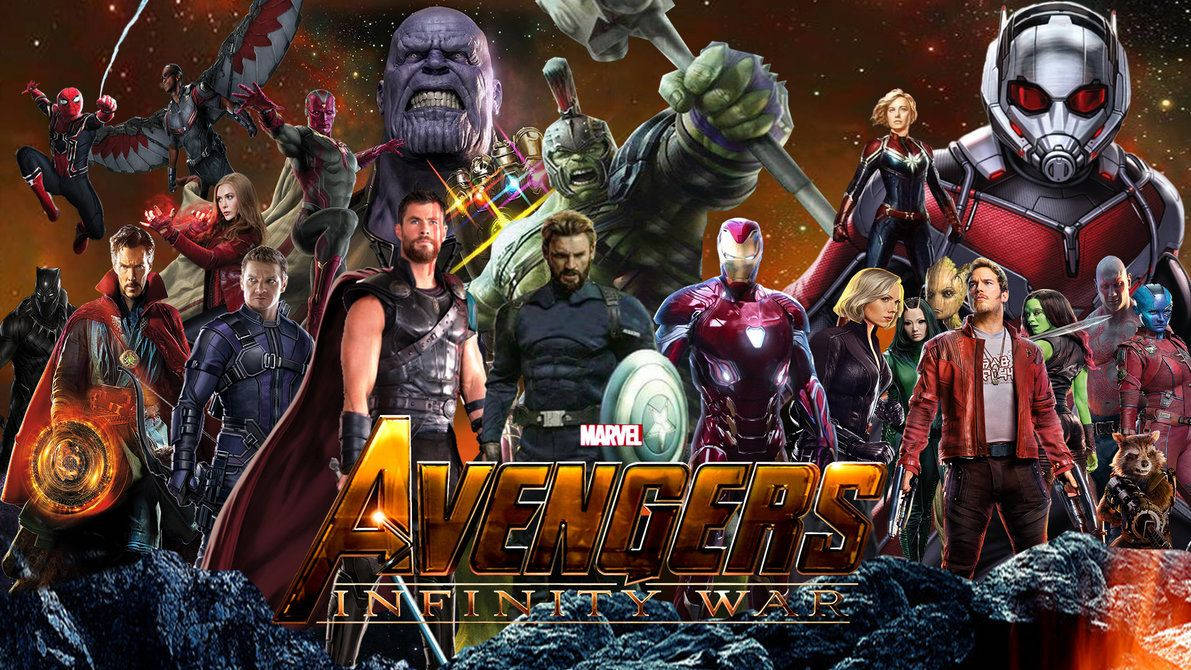Avengers Infinity War Superheroes Fan Art Wallpaper