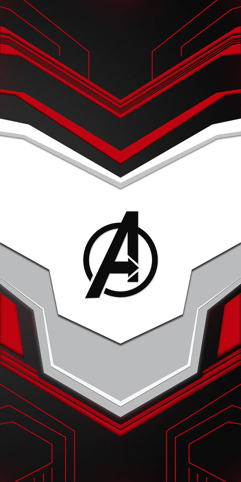 Avengers Logo Armor Wallpaper