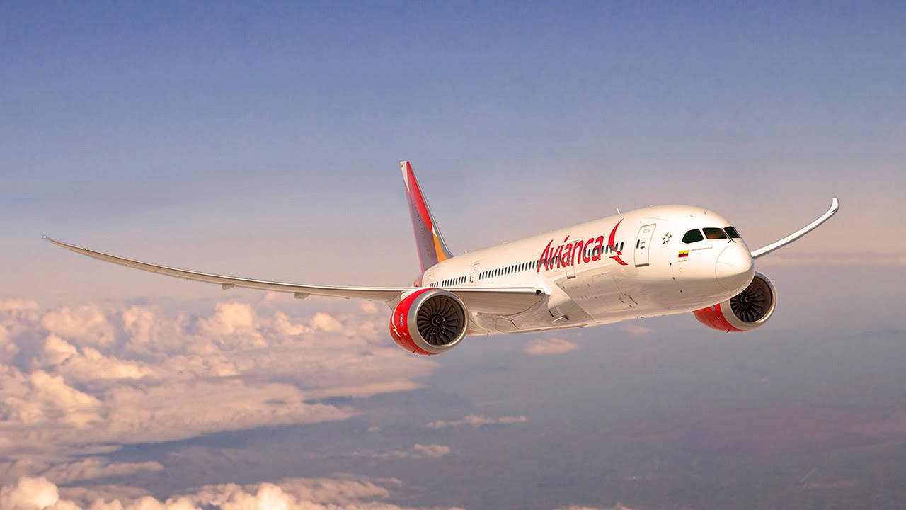 Avianca Airline Boeing 787 Dreamliner Aircraft Wallpaper