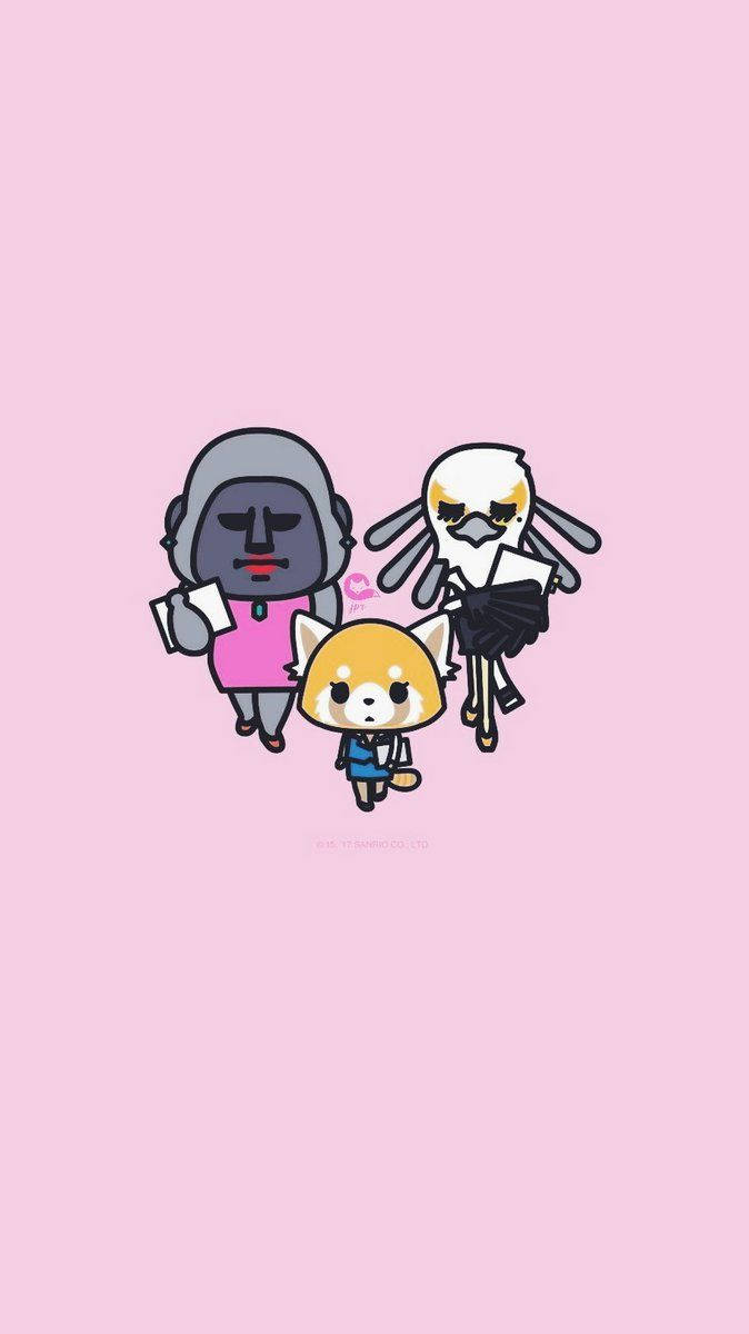 Awesome Aggretsuko And Friends Wallpaper