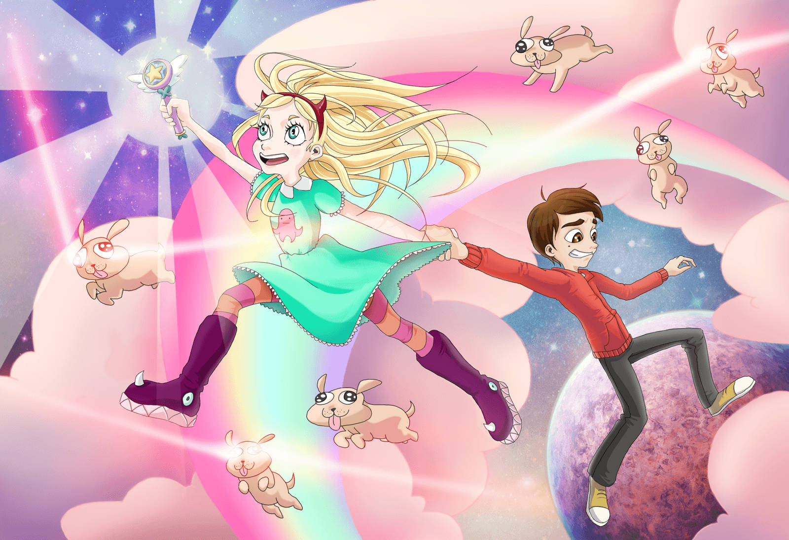 Awesome Star Vs The Forces Of Evil Wallpaper