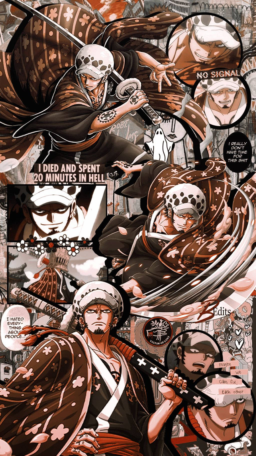 Awesome Trafalgar One Piece Aesthetic Wallpaper
