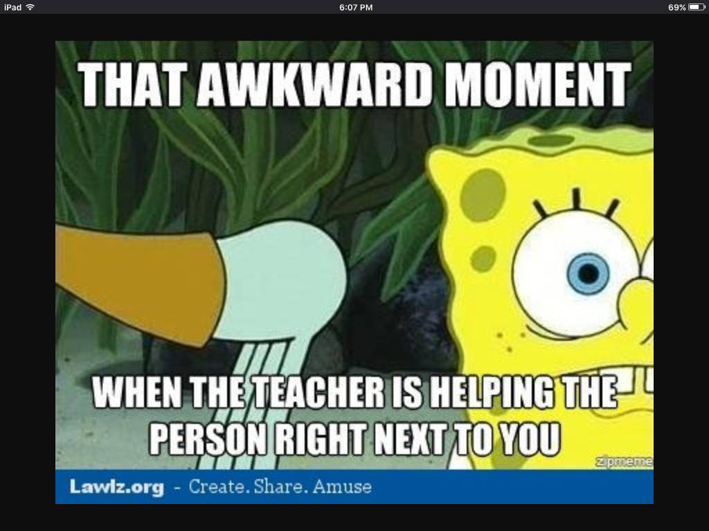 Awkward Moment Spongebob Meme Wallpaper