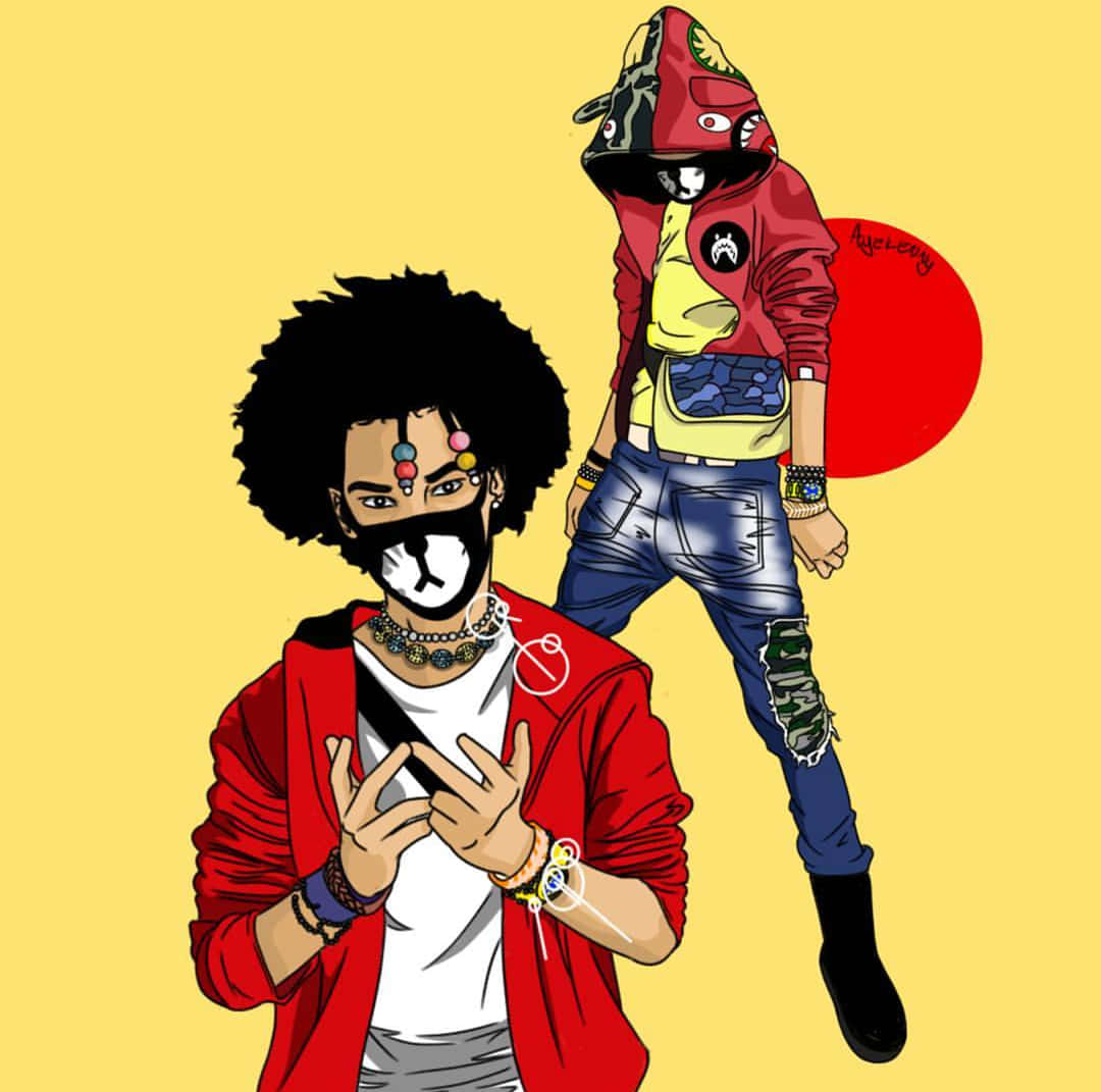 Ayo & Teo Anime Rapper Wallpaper