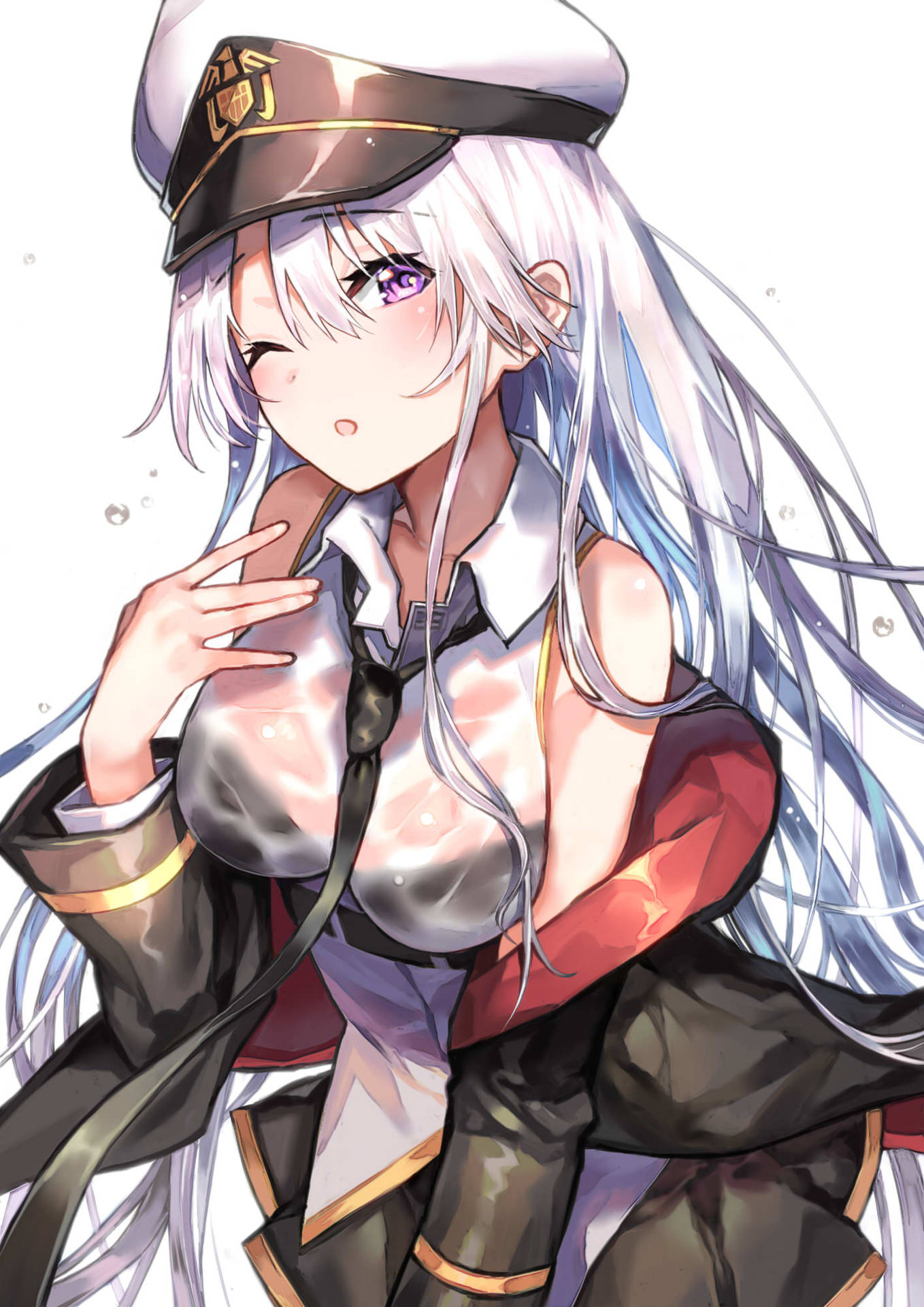 Download free Azur Lane Enterprise Soaking Wet Wallpaper - MrWallpaper.com