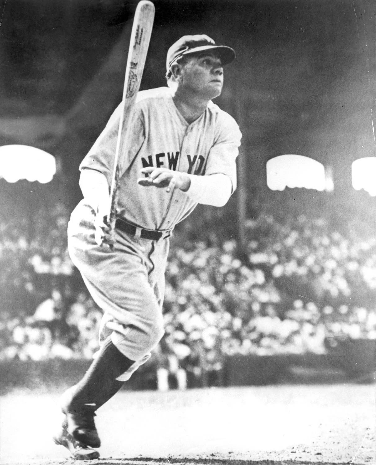 Babe Ruth Of New York Yankees Wallpaper