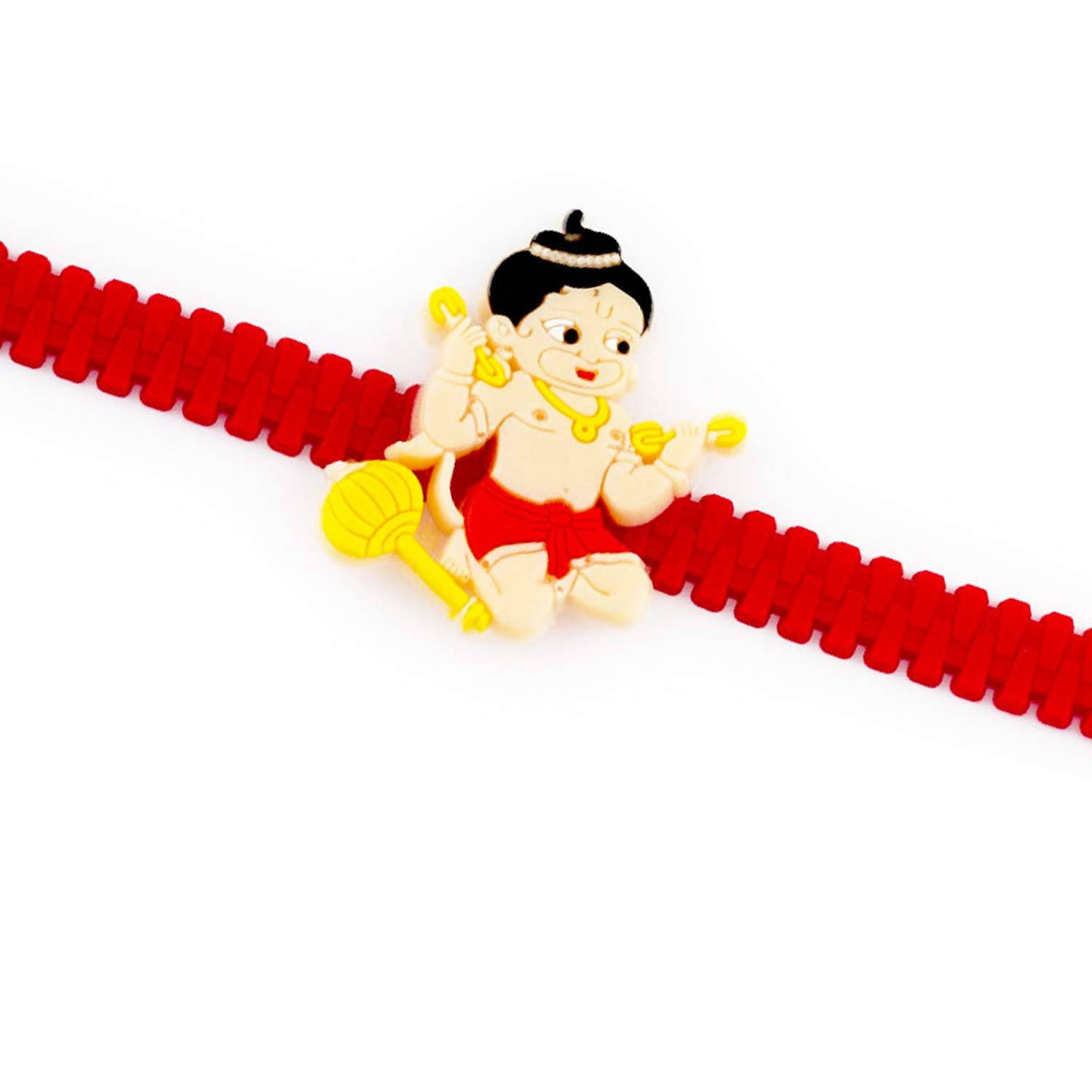 Baby Hanuman Red Zipper Wallpaper