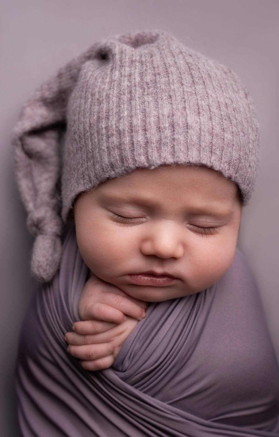 Baby Photography Wrapped In A Blanket Wallpaper