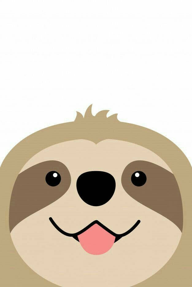 Baby Sloth Tongue Out Wallpaper