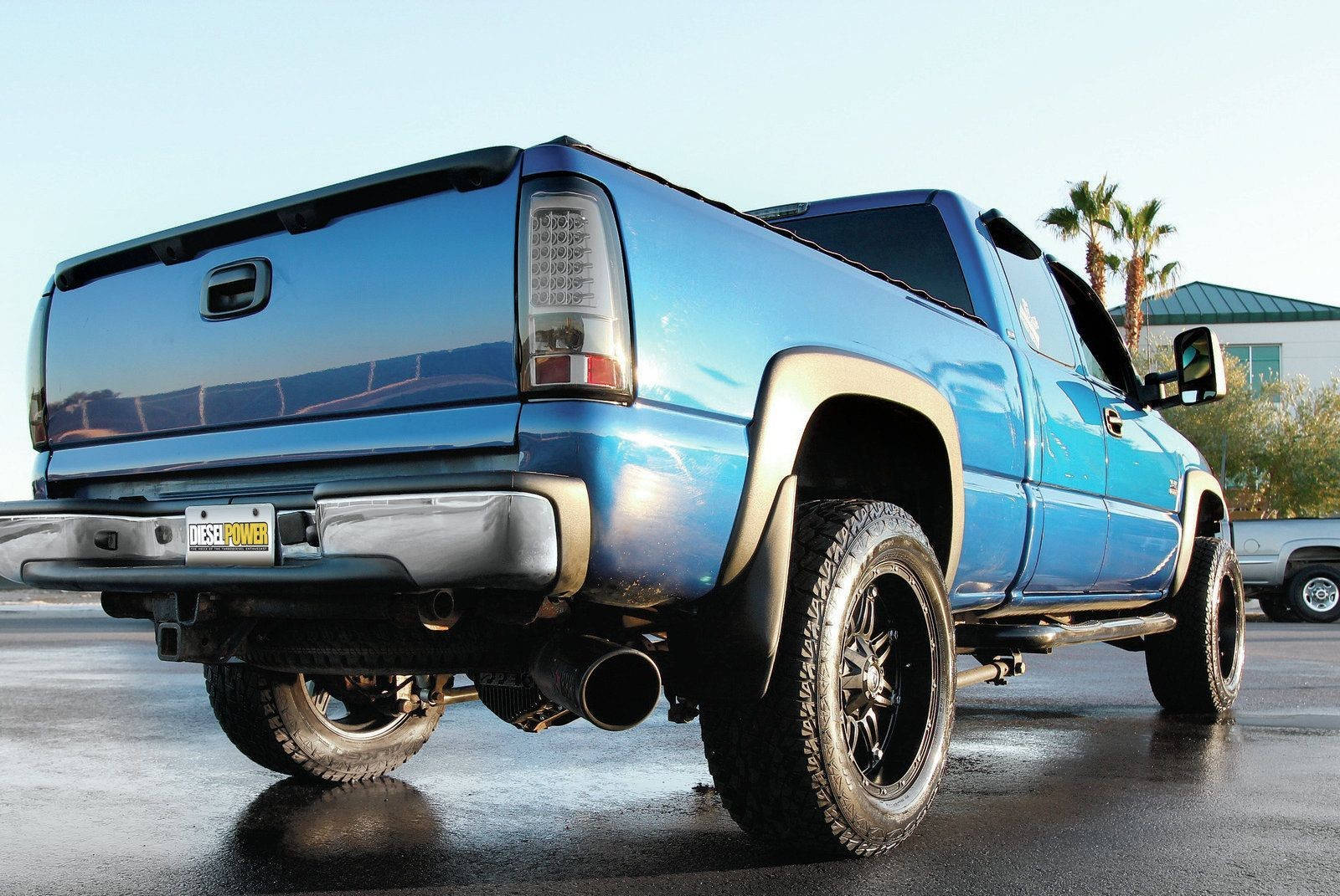 Back Portion Of The Duramax Wallpaper