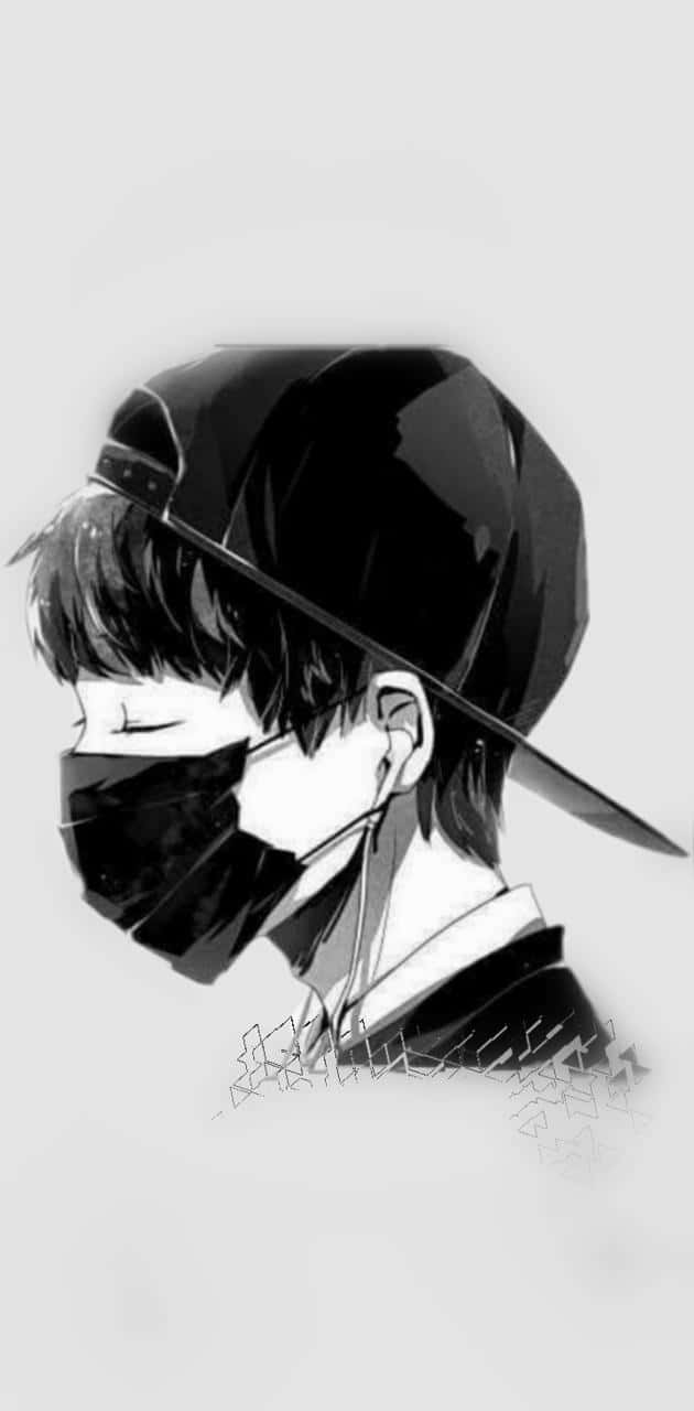 Bad Boy Anime With Mask Wallpaper