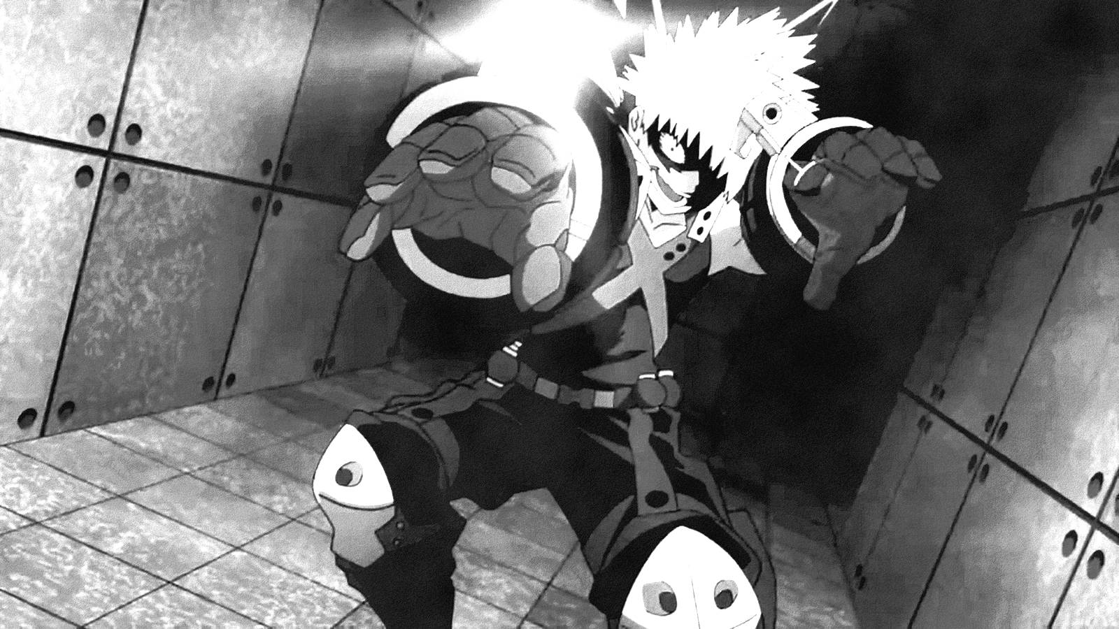 Bakugo In Monochrome Wallpaper