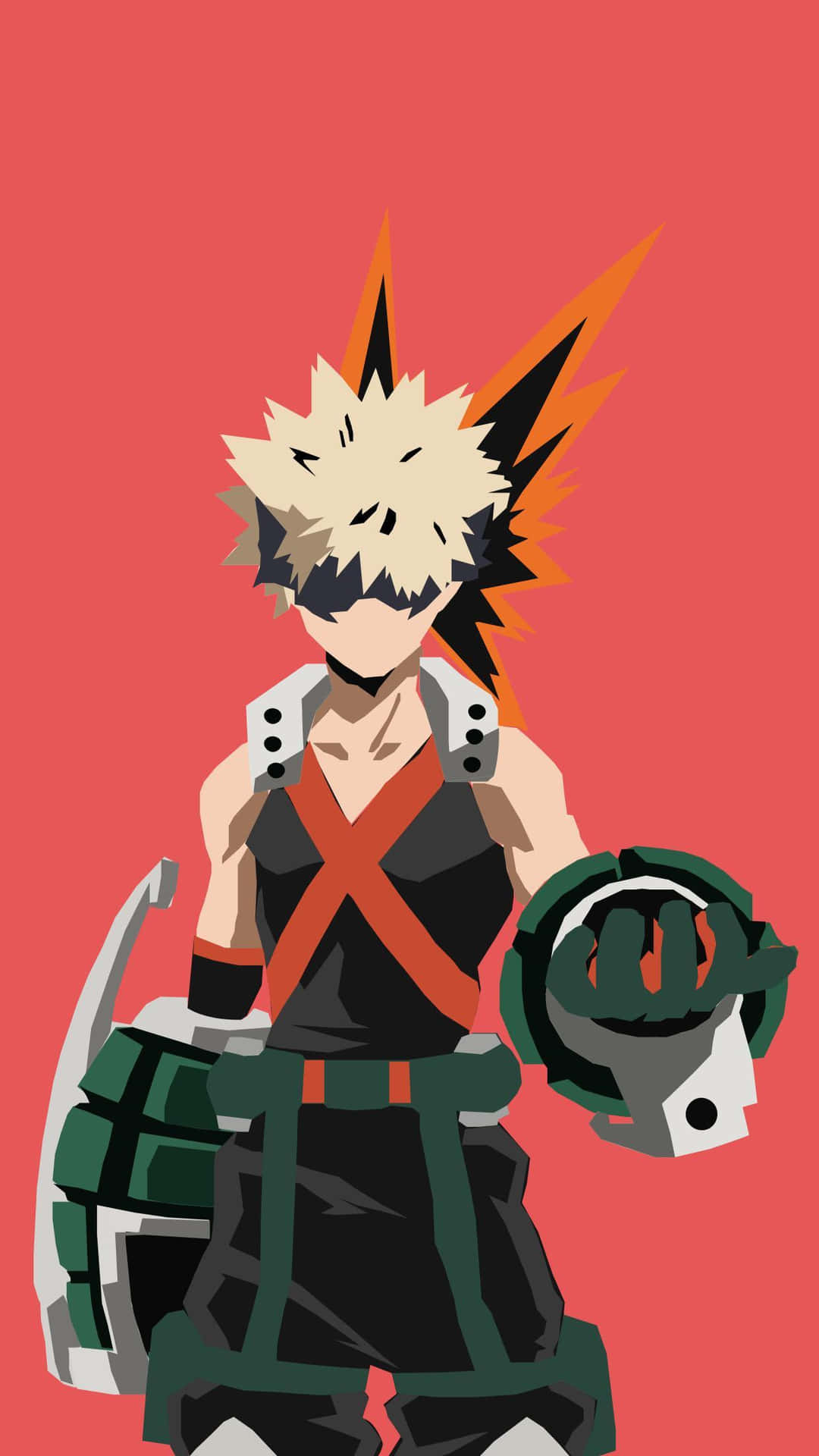 Download free Bakugou Aesthetic Fan-art Wallpaper - MrWallpaper.com