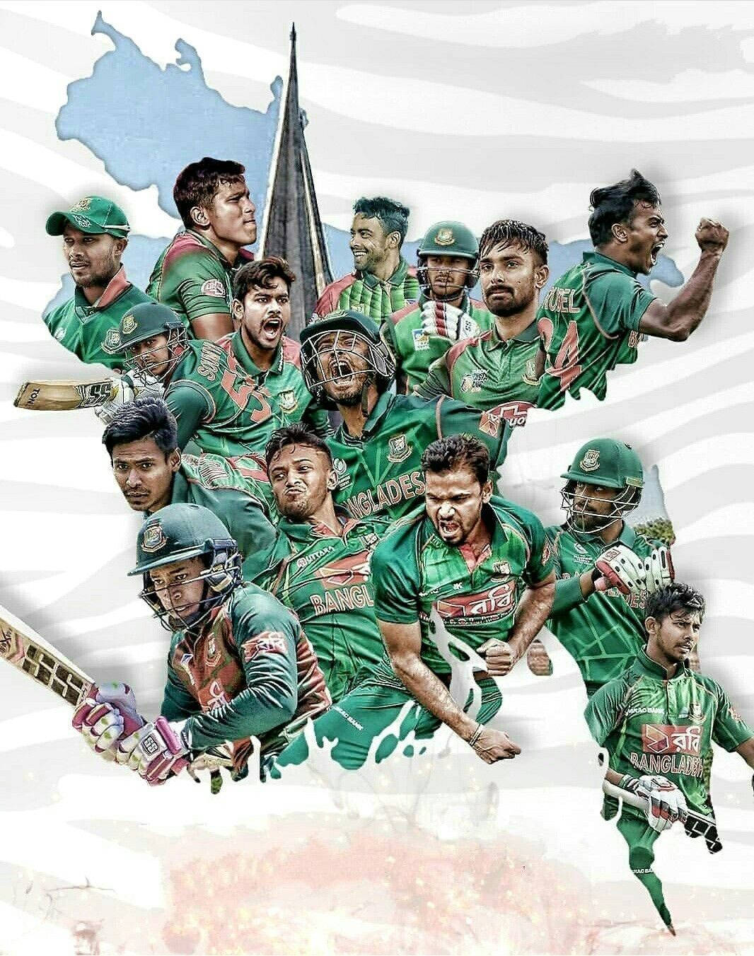 Bangladesh Cricket Team Poster Wallpaper