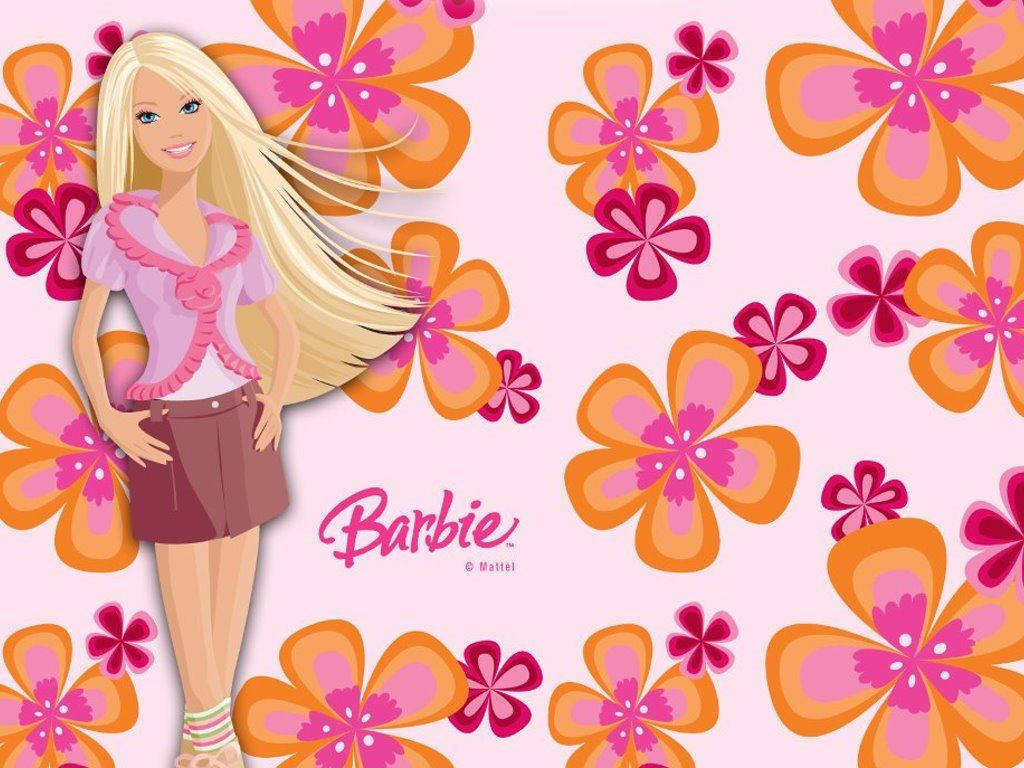 Barbie Loves Bringing The Beauty Of Summer Indoors Wallpaper