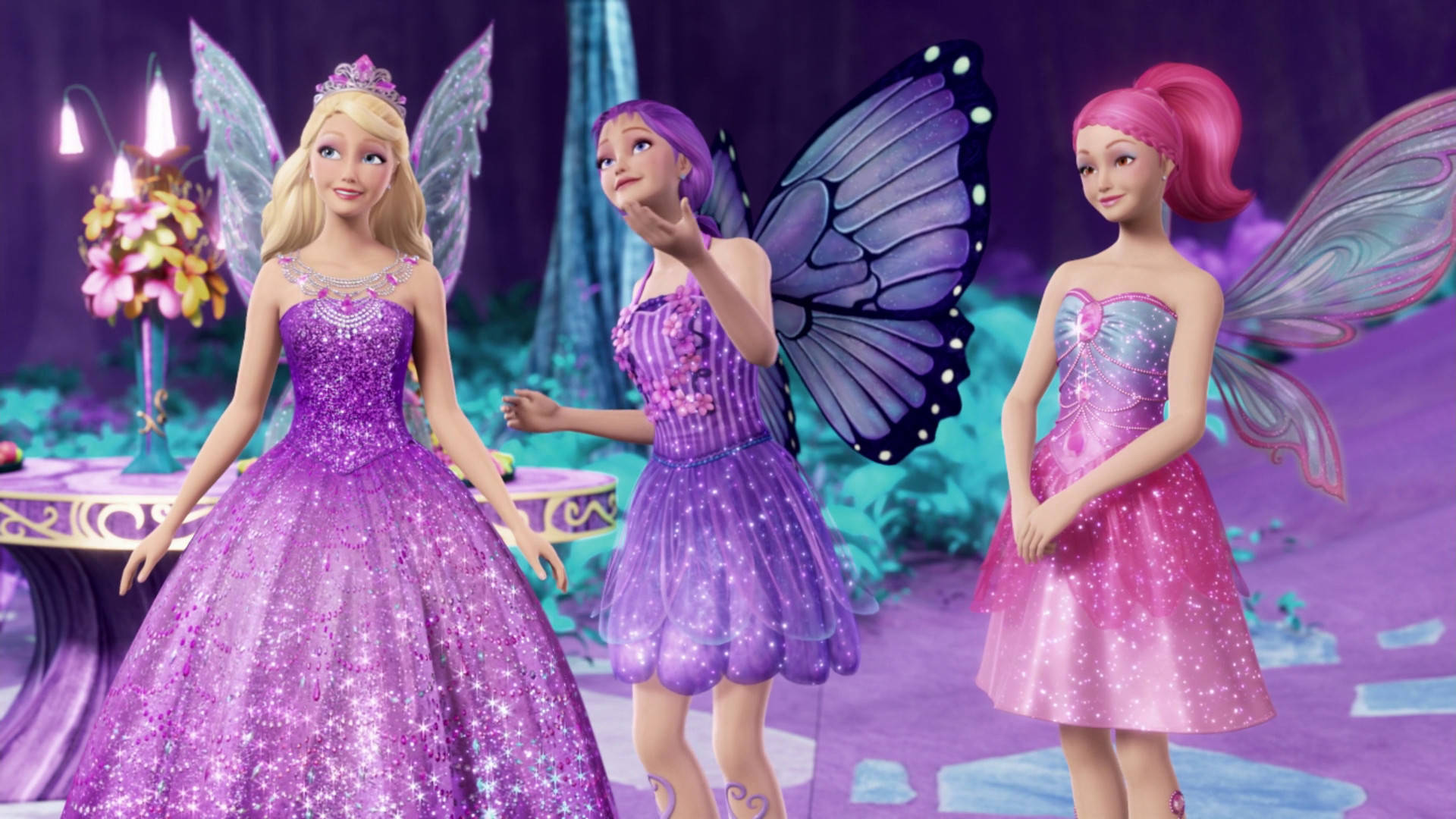 Download free Barbie Princess Mariposa Fairy Friend Wallpaper MrWallpaper